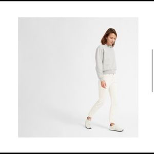 Everlane The Oversized Fleece Crew - Grey